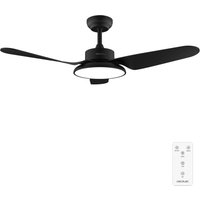 Cecotec - Deckenventilator de EnergySilence Aero 5200 Light Black Motor dc de 30W, 43', LED-Licht de 22W, 3 Jalousien, 3 Flügel, programmierbarer Cecotec - Deckenventilator de EnergySilence Aero 5200 Light Black Motor dc de 30W, 43', LED-Licht de 22W, 3 Jalousien, 3 Flügel, programmierbarer von CECOTEC