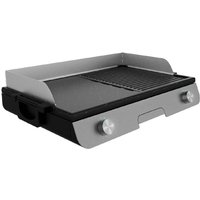 Cecotec - PerfectRoast Elektrogrill con 3000 w de Leistung, gemischte Kochfläche conmit Antihaftbeschichtung, integriertes Heizelement, abnehmbare von CECOTEC