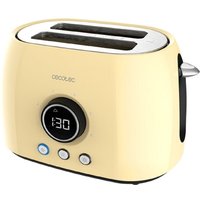 Cecotec - Vertikale Toaster ClassicToast 8000 Yellow Double von CECOTEC