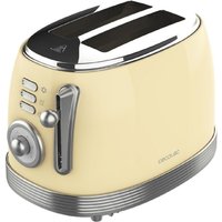 Vertikale Toaster Toast&Taste 800 Vintage Light Yellow - Cecotec von CECOTEC