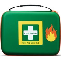CEDERROTH 51011013 Erste-Hilfe-Tasche bei Verbrennungen B305xH245xT86ca.mm grün von CEDERROTH