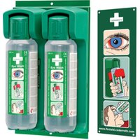 CEDERROTH Wandhalter für 2x500 ml Augenspülflasche von CEDERROTH