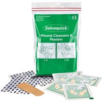 CEDERROTH Wundreiniger 10 Stck. und Pflaster 20 Stck. von CEDERROTH