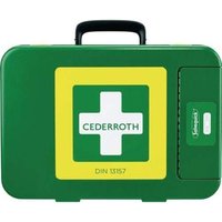 Erste Hilfe Koffer First-Aid-Kits B300xH420xT118ca.mm grün von CEDERROTH