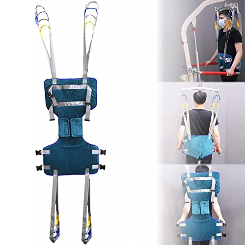 Patientenlifter Lifting Transfergürtel Ganzkörperg Toilettentragetuch Premium gepolstertes Tragetuch, medizinisches Hebegerät, Ganzkörper-Gehhilfe zum Stehen, mit Vier-Punkt-Stützung, für Bein-Lendenw Patientenlifter Lifting Transfergürtel Ganzkörperg Toilettentragetuch Premium gepolstertes Tragetuch, medizinisches Hebegerät, Ganzkörper-Gehhilfe zum Stehen, mit Vier-Punkt-Stützung, für Bein-Lendenw von CEEBUS