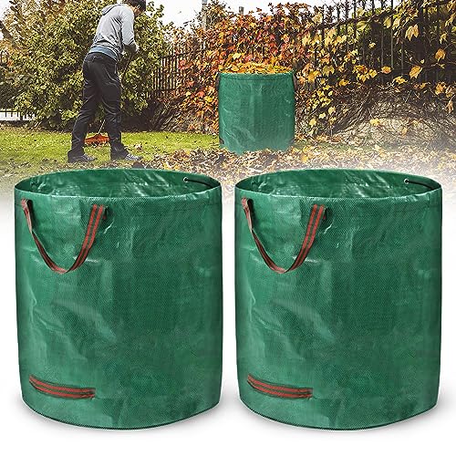CEEDIR 2er Gartenabfallsack Gartensack Gartenabfallsäcke Laubsack Witterungsbeständig faltbar Große Kapazität für Grünabfälle Rasenschnitt und Laub Selbststehend mit Griffen für einfache Handhabung CEEDIR 2er Gartenabfallsack Gartensack Gartenabfallsäcke Laubsack Witterungsbeständig faltbar Große Kapazität für Grünabfälle Rasenschnitt und Laub Selbststehend mit Griffen für einfache Handhabung von CEEDIR