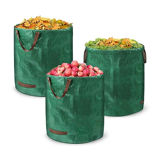 CEEDIR 3er Gartenabfallsack Gartensack Gartenabfallsäcke Laubsack Witterungsbeständig faltbar Große Kapazität für Grünabfälle Rasenschnitt und Laub Selbststehend mit Griffen für einfache Handhabung CEEDIR 3er Gartenabfallsack Gartensack Gartenabfallsäcke Laubsack Witterungsbeständig faltbar Große Kapazität für Grünabfälle Rasenschnitt und Laub Selbststehend mit Griffen für einfache Handhabung von CEEDIR