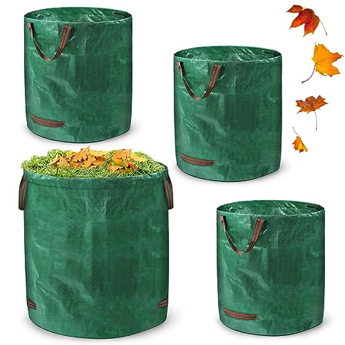 CEEDIR 4er Gartenabfallsack Gartensack Gartenabfallsäcke Laubsack Witterungsbeständig faltbar Große Kapazität für Grünabfälle Rasenschnitt und Laub Selbststehend mit Griffen für einfache Handhabung CEEDIR 4er Gartenabfallsack Gartensack Gartenabfallsäcke Laubsack Witterungsbeständig faltbar Große Kapazität für Grünabfälle Rasenschnitt und Laub Selbststehend mit Griffen für einfache Handhabung von CEEDIR
