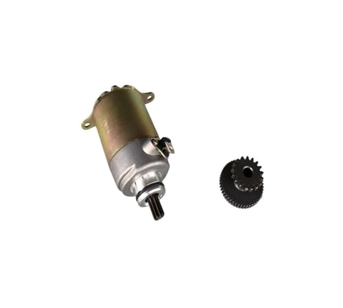 Anlassermotor kompatibel mit GY6125 GY6150 152QMI 157QMJ 125ccm 150ccm Roller ATV 4-Takt-Motor Elektrische Ausgangsteile(Starting and gear) von CEESuEB