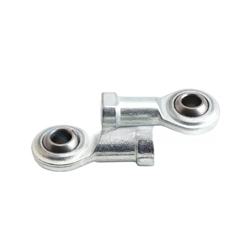 CEESuEB M8 Spurstangenköpfe Kit Links Rechts Gewinde 1 Paar Kompatibel mit 49cc 50cc ATV Go Kart Buggy Quad Bike von CEESuEB