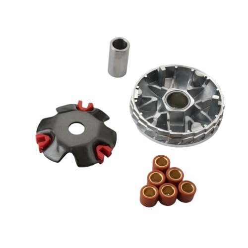 CEESuEB Scooter-Variator-Kit mit 16 x 13 mm 7 g Rennrolle, kompatibel mit Django50 Kisbee50 V-Clic50 4-Takt-Motor von CEESuEB