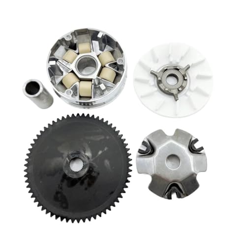 Kupplungsvariatorbaugruppe Kompatibel mit GY649CC GY650CC 139QMB139QMA Roller Moped ATV Go Kart Roller Fan Motor VA03 von CEESuEB