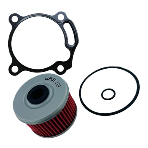 Ölfilter und Dichtung kompatibel mit CMX300A 300cc Rebel300 2017–2023 Motorradmotor-Service-Kit von CEESuEB