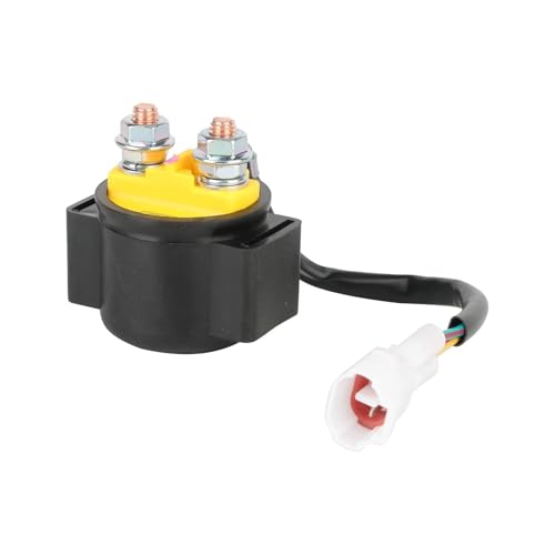 Starter-Magnetrelais-Zündsystem, kompatibel mit GY6-Roller-Pitbike-Motorrad-Ersatzteilen(Relays-T1) von CEESuEB