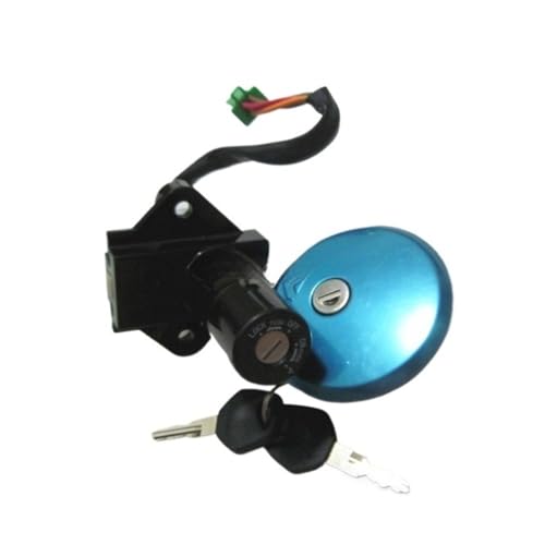 Zündschloss-Set, kompatibel mit GN250 250CC Motorrad-Roller, inklusive elektrischem Türschloss und Tankdeckelabdeckung Zündschloss-Set, kompatibel mit GN250 250CC Motorrad-Roller, inklusive elektrischem Türschloss und Tankdeckelabdeckung von CEESuEB