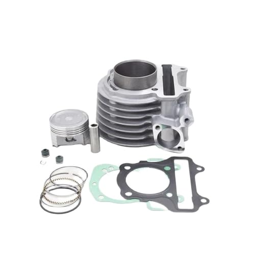 Zylinderkolbendichtungssatz 52,4 mm, kompatibel mit ELITE125 RX125 EX125 K69 125ccm Motor 12100-K69-600 13101-K69-600 Zylinderkolbendichtungssatz 52,4 mm, kompatibel mit ELITE125 RX125 EX125 K69 125ccm Motor 12100-K69-600 13101-K69-600 von CEESuEB