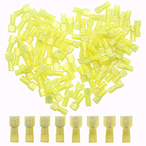 CEEYSEE 100 Stück Nylon männlich/weiblich Spade Crimpverbinder isoliert Quick Disconnect-Stecker Terminals (NSH) von CEEYSEE