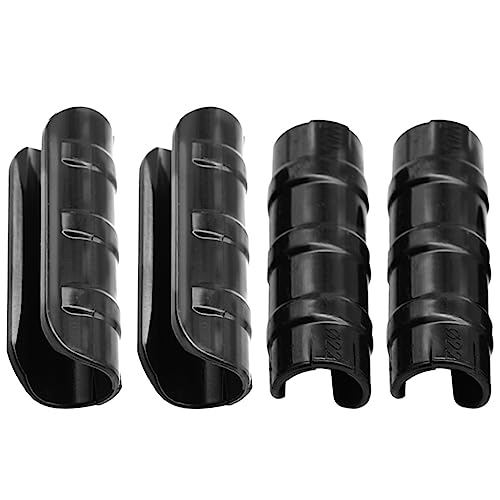 CEEYSEE 20 Stück Gewächshaus-Clips Ø21~23mm Gewächshausfolie Clip Rohr Folie Clip für Reihenabdeckung Netz,Tunnel,Schuppen，Schattierung，Treibhaus Clips (Schwarz Ø21-23mm) von CEEYSEE