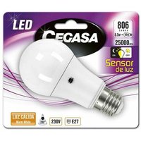 Cegasa - led lampe st 8.5W E27 806LM BL1 2700K sensor von CEGASA