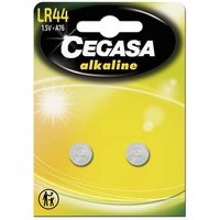 Cegasa lr44 pack de 2 lr44 1,5v Batterien - ideal für Fernbedienungen, Spielzeug und Digitalthermometer. von CEGASA
