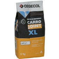 CEGECOL Carrojoint XL Fugenmörtel - Anthrazit - Breite Fugen - 5kg - 582855 von CEGECOL