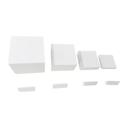 CEHJZQRPL Acryl-Präsentationsständer, Buffet-Erhöhungen, 4 Stück, Lebensmittel-Erhöhungen for Buffet-Tische, Aufbewahrungs-Organizer, Würfel-Präsentations-Erhöhungen, Acryl-Erhöhungen for Buffet von CEHJZQRPL