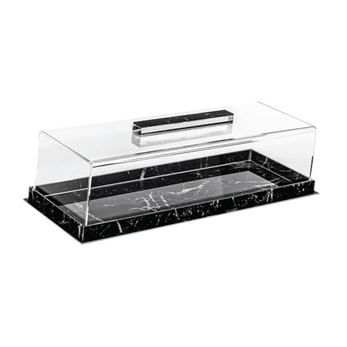 CEHJZQRPL Acryl-Präsentationsständer, Buffet-Riser, Bäckerei-Vitrine, Serviertablett, rechteckiger Acryl-Dessert-Präsentationsteller, Dessert-Kuchentablett for Store-Party-Cupcake-Plätzchen(Black) CEHJZQRPL Acryl-Präsentationsständer, Buffet-Riser, Bäckerei-Vitrine, Serviertablett, rechteckiger Acryl-Dessert-Präsentationsteller, Dessert-Kuchentablett for Store-Party-Cupcake-Plätzchen(Black) von CEHJZQRPL