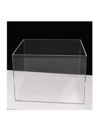CEHJZQRPL Acryl-Vitrine for Actionfiguren, transparente Acryl-Organizer-Box, for Zusammenbauen einer staubdichten Arbeitsplatte(9x9x9cm/3.5x3.5x3.5in) von CEHJZQRPL