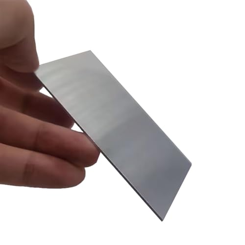 CEHJZQRPL Aluminiumblechplatte, 1 Stück 1060 Aluminium-Flachblech, Maschinenteile, reines Aluminium, elektrische Anwendung, Dicke 1 mm, 2 mm, 3 mm, 4 mm, 5 mm(100x100x1mm (1Pc)) von CEHJZQRPL