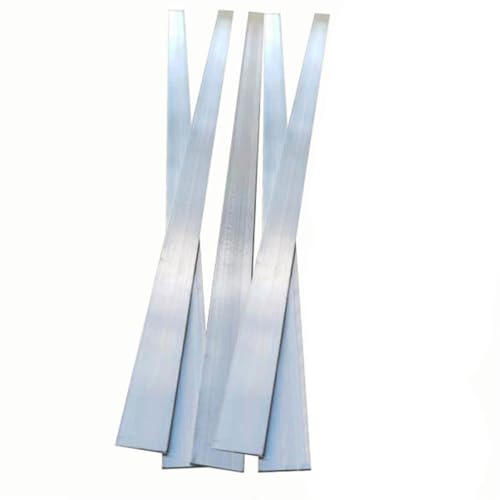 CEHJZQRPL Aluminiumblechplatte, 1060 Aluminium-Flachblech, Stangenblech, Maschinenteil for 3D-Druck, Dicke 1 mm, 2 mm, 3 mm, 4 mm, 5 mm, Breite 10 mm, 20 mm, 25 mm, 30 mm, 0,5 Meter(4x20x500mm 5PCS) von CEHJZQRPL