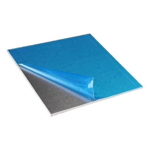 CEHJZQRPL Aluminiumblechplatte, 5052 Aluminiumplatte, flaches Aluminiumblech, DIY, 100 mm x 100 mm, 100 mm x 200 mm(6x100x200mm 1pcs) von CEHJZQRPL