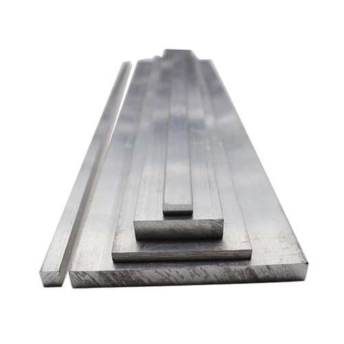 CEHJZQRPL Aluminiumblechplatte, Aluminiumlegierungsblech, Aluminium-Flachstangenplatte, Streifen, Vollwalzwerk 6061, Dicke 6 mm, Breite 8 mm bis 160 mm(6x45x500mm 1pc) von CEHJZQRPL