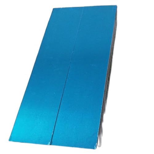 CEHJZQRPL Aluminiumblechplatte, Aluminiumplatte, flaches Aluminiumblech, DIY-Dicke 3 mm, 5 mm, 6 mm, 8 mm, 10 mm, 100 x 100 mm, 100 x 200 mm(8x100x100mm 1pcs) von CEHJZQRPL