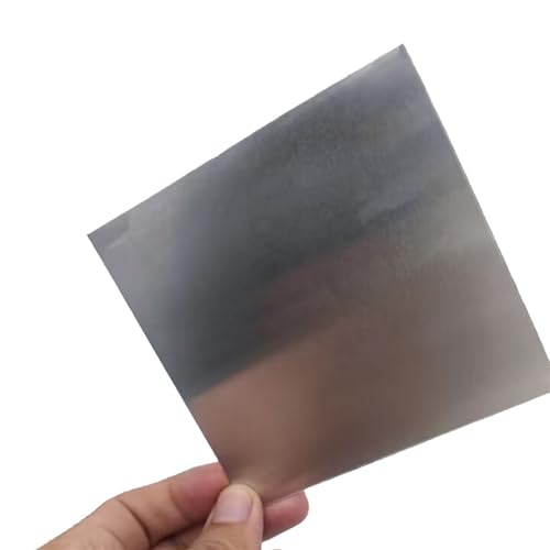 CEHJZQRPL Aluminiumblechplatte, flacher Kantenschutz aus Aluminiumblech 5052 Aluminiumplattendicke 3 mm 5 mm 6 mm 8 mm 10 mm 100 x 100 mm 100 x 200 mm(6x100x100mm 2pcs) von CEHJZQRPL
