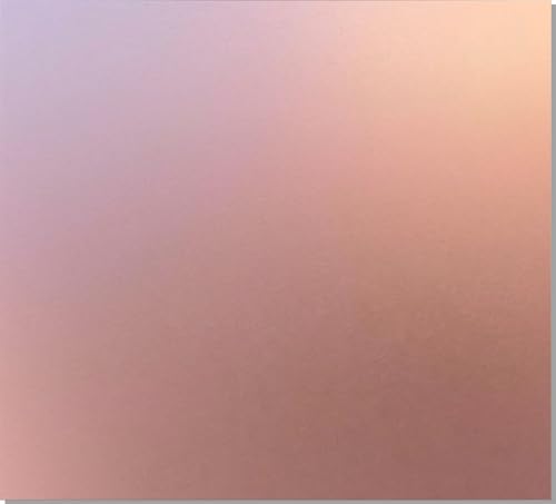 CEHJZQRPL Aluminiumblechplatte, rot eloxierte Aluminium-Flachplatten, Aluminiumrohling, graviert, 1,0 mm, 100 x 100 mm(Rose gold) von CEHJZQRPL