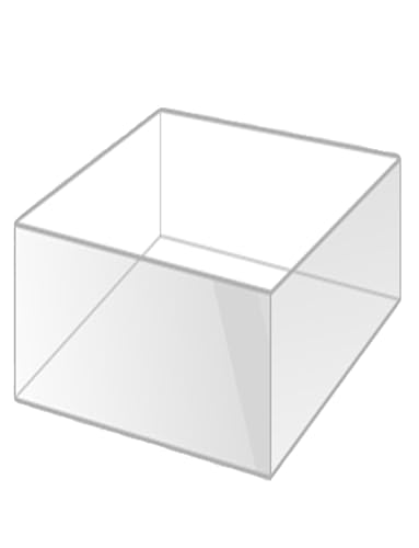 CEHJZQRPL Fisch Tank Lagerung Box Schublade Tablett Fotografie Requisiten Schießen Waschbecken Acryl Box Transparent Display Box(20x10x5cm) von CEHJZQRPL