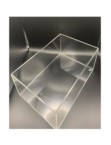 CEHJZQRPL Flaches Waschbecken aus Acryl | Bruchsichere transparente Aufbewahrungsbox, multifunktionale Schießrequisite und Aquarium-Display(10x10x10cm/3.9x3.9x3.9in) von CEHJZQRPL