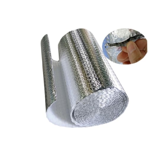 CEHJZQRPL Heizkörper-Reflektorplatten, Aluminiumfolien-Luftpolster-Isolierrolle, selbstklebende Wärmestrahler-Reflektorplatte, mehrere Größen(1x7m) von CEHJZQRPL