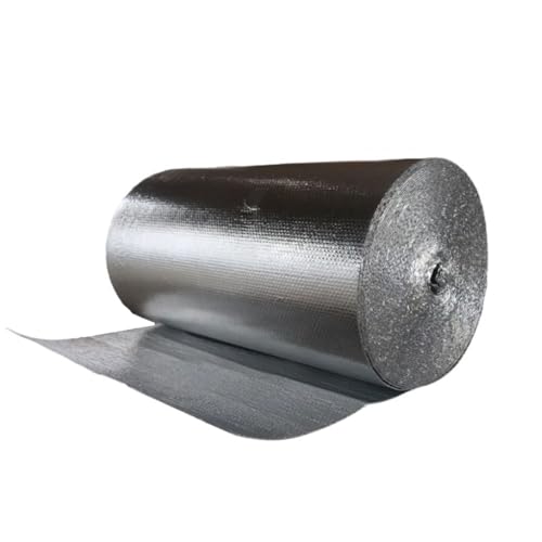 CEHJZQRPL Heizkörper-Reflektorplatten, Heizkörper-reflektierende Aluminiumfolien-Luftpolsterisolierung mit Klebepads, mehrere Größen(1x6m) von CEHJZQRPL