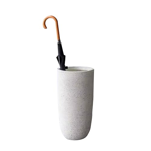 CEHJZQRPL Keramik-Schirmständer, moderner Stil, Bodenvase, Schwarz/Weiß(White) von CEHJZQRPL