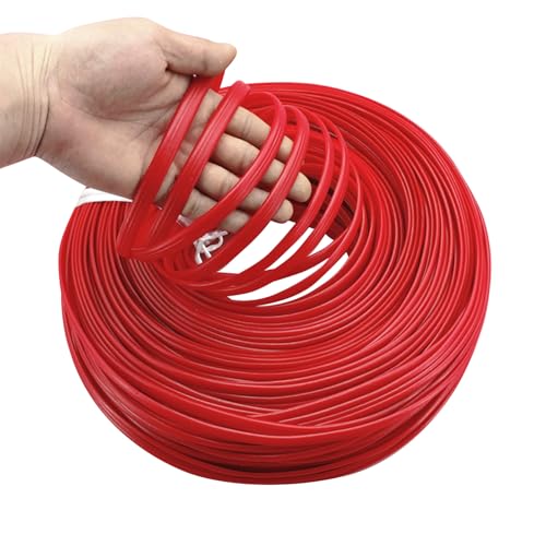 CEHJZQRPL Kunststoffschweißstäbe Kunststoffschweißstäbe Schweißstäbe HD-PE-Material(Red,1kg) von CEHJZQRPL