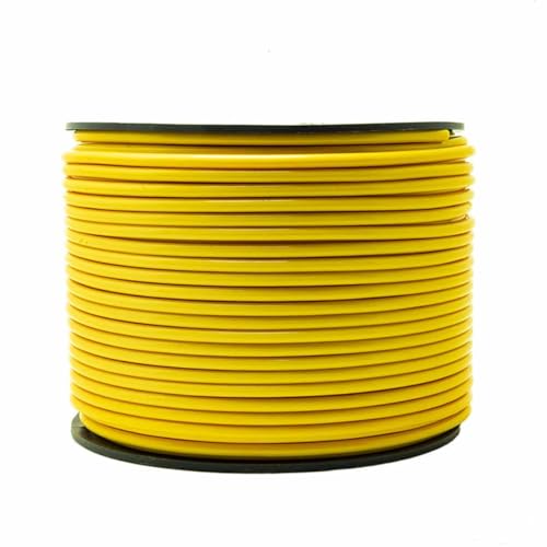 CEHJZQRPL PVC-Schweißdraht, Kunststoff-Schweißstäbe, Durchmesser 4 mm, passend zu einer Vielzahl von Bodenfarben, Länge 100 m(Yellow) von CEHJZQRPL