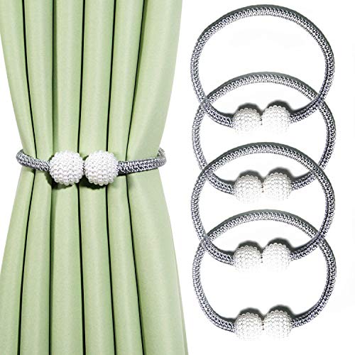CEHJZQRPL Quasten-Vorhanghalter 4er-Pack magnetische Vorhang-Raffhalter-Clips, Perlen-Fensterbänder for das Home Office, dekorative Seilhalterungen, klassisches Halter-Design CEHJZQRPL Quasten-Vorhanghalter 4er-Pack magnetische Vorhang-Raffhalter-Clips, Perlen-Fensterbänder for das Home Office, dekorative Seilhalterungen, klassisches Halter-Design von CEHJZQRPL