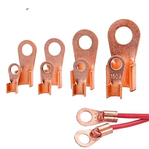 CEHJZQRPL Ringkabelschuhe OT Typ Kupfer Offene Anschluss Nase Kabel Stecker Terminal Crimpen Ring Kabel Draht Terminal Stecker(30a(25pcs)) von CEHJZQRPL