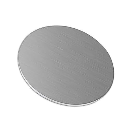 CEHJZQRPL Runde, massive runde Dichtungsplatten aus Edelstahl 304, Metallplatten, Dicke 5 mm, saubere Kanten, Scheibenplatte mit unterschiedlichen Durchmessern for Militärtextilien(400mm) von CEHJZQRPL