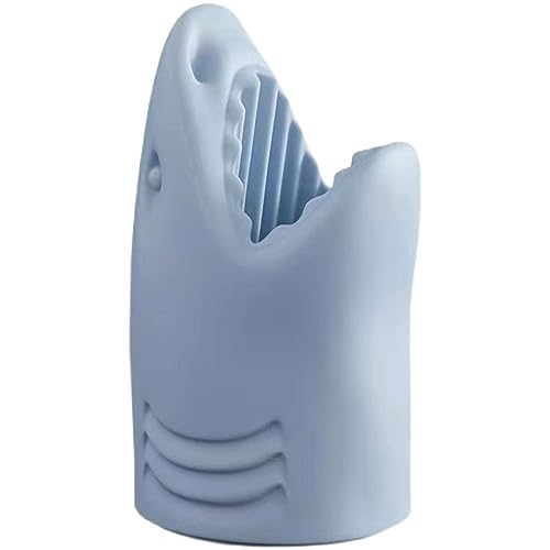 CEHJZQRPL Schirmständer for den Eingangsbereich, Haifischform, Tier-Schirmhalter, Mehrfarbig optional(Blue) von CEHJZQRPL