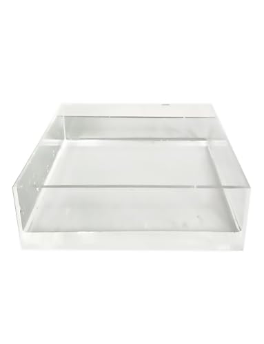 CEHJZQRPL Schubladen-Aufbewahrungsbox Shooting Water Tank Display Prop Box, hochtransparente integrierte Acryl-Box-Ablage(15x10x5cm/5.9x3.9x2in) von CEHJZQRPL