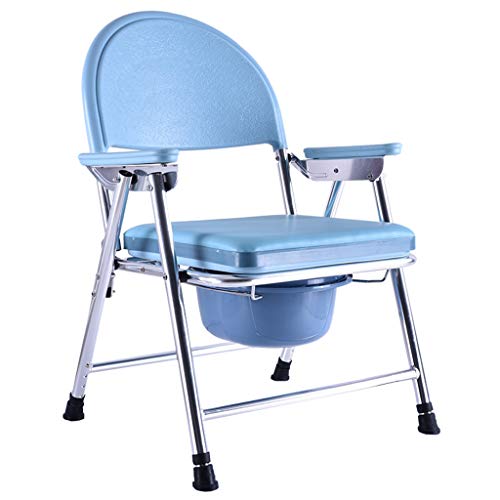 CEHJZQRPL Verstellbarer Toilettenstuhl Badezimmertöpfchen Toilettenstuhl Medizinischer Klapp-Sicherheitsrahmen Schienen Nachttoiletten for Erwachsene Duschstuhl CEHJZQRPL Verstellbarer Toilettenstuhl Badezimmertöpfchen Toilettenstuhl Medizinischer Klapp-Sicherheitsrahmen Schienen Nachttoiletten for Erwachsene Duschstuhl von CEHJZQRPL