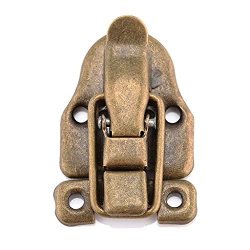 Chinesisches Bronze-Antikschloss 4 STÜCKE Vintage Schloss Antike Bronze Haspe Schmuck Brust Koffer Koffer Schnallen Latch Fang Verschluss Chinesisches Bronze-Antikschloss 4 STÜCKE Vintage Schloss Antike Bronze Haspe Schmuck Brust Koffer Koffer Schnallen Latch Fang Verschluss von CEHJZQRPL