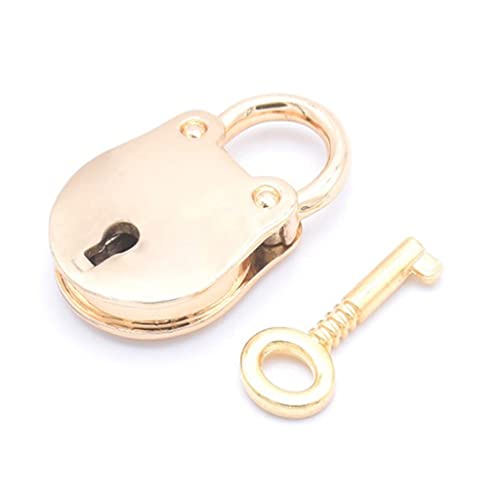 Chinesisches Bronze-Antikschloss Vintage Antik Mini Bär Archaize Vorhängeschlösser Schlüsselschloss mit Schlüsseln(3 Pack) von CEHJZQRPL